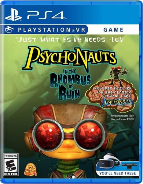 Psychonauts in The Rhombus of Ruin (только для PS VR) [PS4, английская версия]