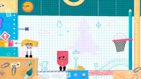 Snipperclips Plus - Cut it out, together (Nintendo Switch, АНГЛ, БУ) - интернет-магазин GameShock г. Челябинск