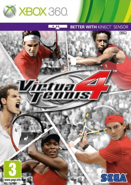 Virtua Tennis 4 (Xbox 360, АНГЛ, БУ)