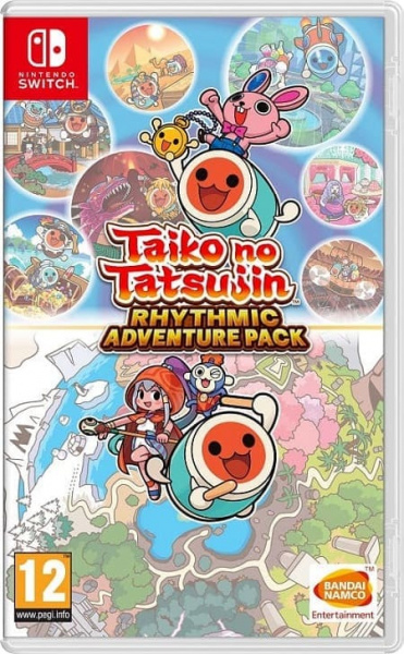 Taiko no Tatsujin Rhythmic Adventure Pack (Nintendo Switch, АНГЛ, БУ)