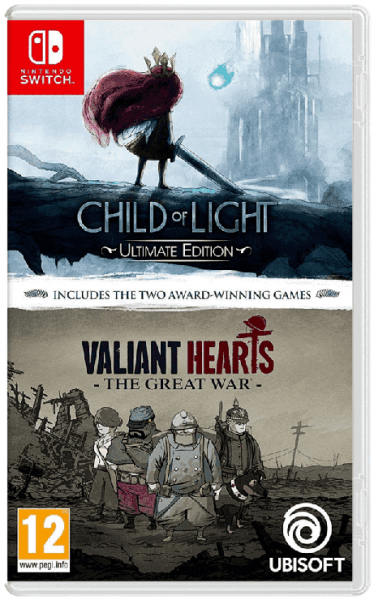 Child of Light + Valiant Hearts. The Great War (Nintendo Switch, РУС, БУ)