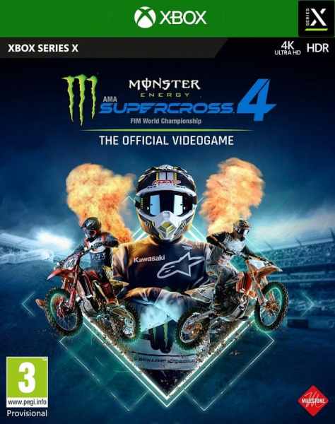 Monster Energy Supercross - The Official Videogame 4 [Xbox Series X, английская версия]