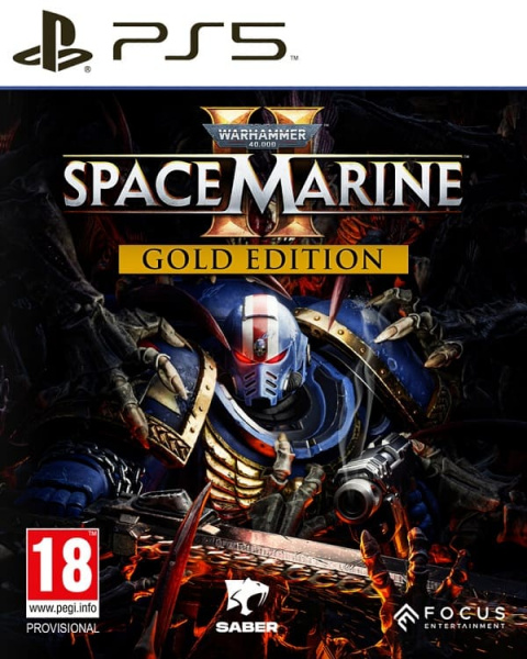 Warhammer 40,000: Space Marine II (2) - Gold Edition (PS5, русская версия)