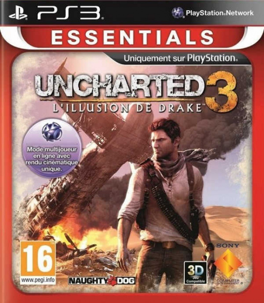 Uncharted 3: Иллюзии Дрейка (Essentials) (PS3, РУС)