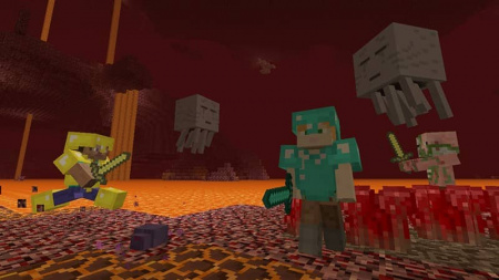 Minecraft (Nintendo Switch, русская версия) - интернет-магазин GameShock г. Челябинск