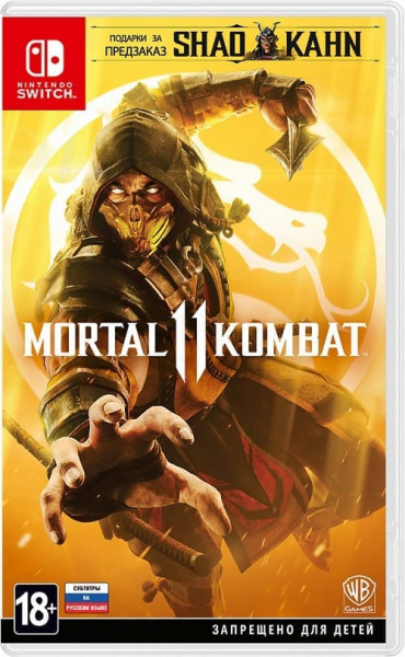 Mortal Kombat 11 (Nintendo Switch, РУС, БУ)