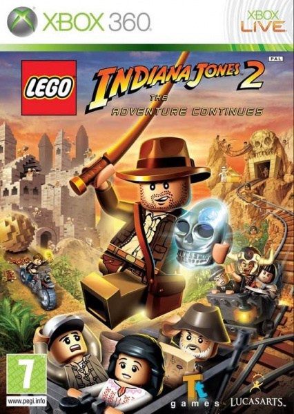 Lego Indiana Jones 2 (Xbox 360, АНГЛ, БУ) Lego Indiana Jones 2 (Xbox 360, АНГЛ, БУ)