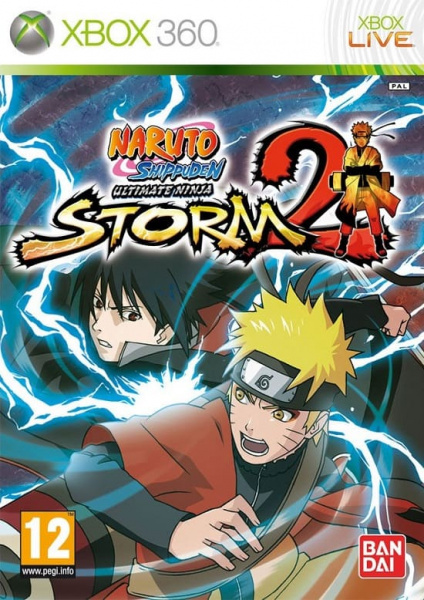 Naruto: Ultimate Ninja Storm 2 (XBOX 360, АНГЛ, БУ)