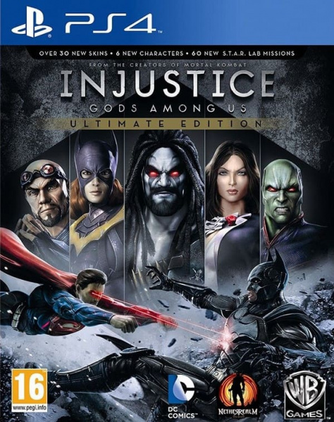 Injustice: Gods Among Us - Ultimate Edition (PS4, РУС, БУ)