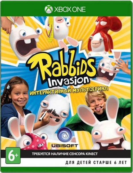 Rabbids Invasion (только для MS Kinect) (Xbox One, РУС, БУ)