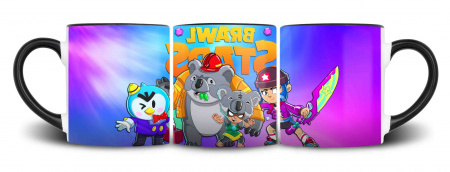 Кружка Brawl Stars 1-3 Кружка Brawl Stars 1-3