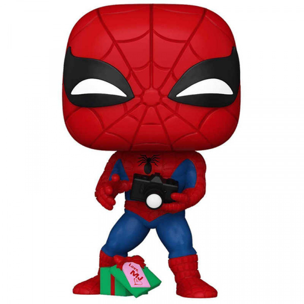 Фигурка Funko POP! Marvel: Spider-Man with Gift 1441 Фигурка Funko POP! Marvel: Spider-Man with Gift 1441