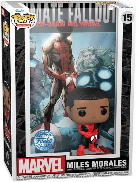 Фигурка Funko POP! Marvel Comic Covers: Miles Morales 15 Фигурка Funko POP! Marvel Comic Covers: Miles Morales 15