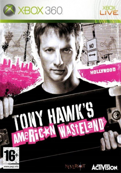 Tony Hawk's American Wasteland (Xbox 360, АНГЛ, БУ)