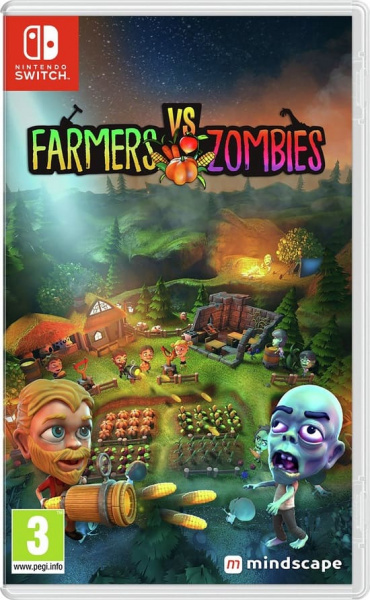 Farmers vs Zombies [Nintendo Switch, русские субтитры, БУ]