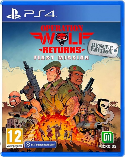 Operation Wolf Returns: First Mission [PS4, английская версия]