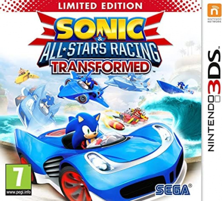 Sonic All Stars Racing Transformed Limited Edition (3DS, АНГЛ, БУ) Sonic All Stars Racing Transformed Limited Edition (3DS, АНГЛ, БУ)