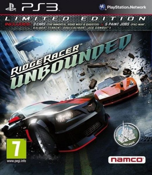 Ridge Racer Unbounded - Limited Edition (PS3, АНГЛ)