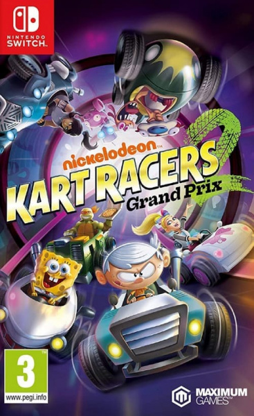 Nickelodeon Kart Racers 2: Grand Prix [Nintendo Switch, английская версия, БУ]