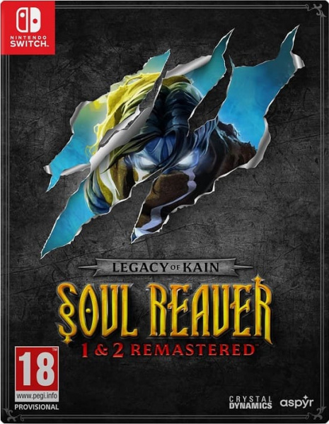 Legacy of Kain: Soul Reaver 1 & 2 Remastered - Deluxe Edition [Nintendo Switch, русская версия]