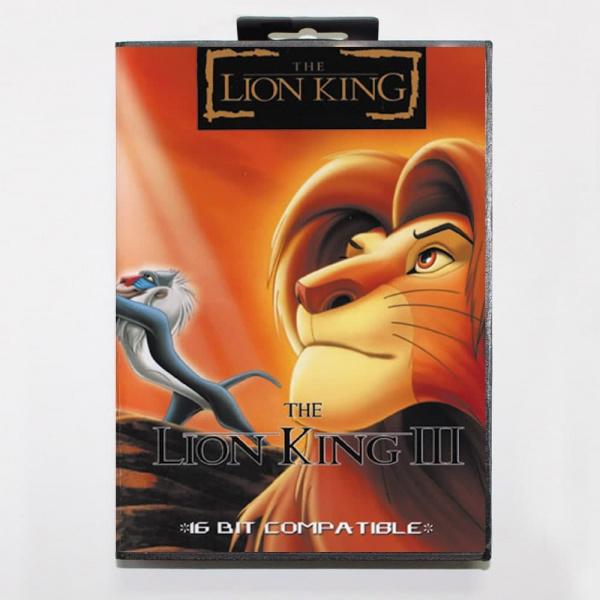 Картридж (16 бит) LION KING 1 для Сеги Картридж (16 бит) LION KING 1 для Сеги
