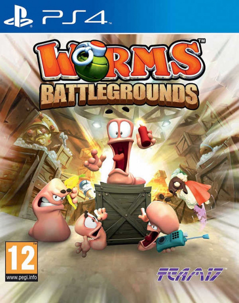 Worms Battlegrounds (PS4, английская версия, БУ)
