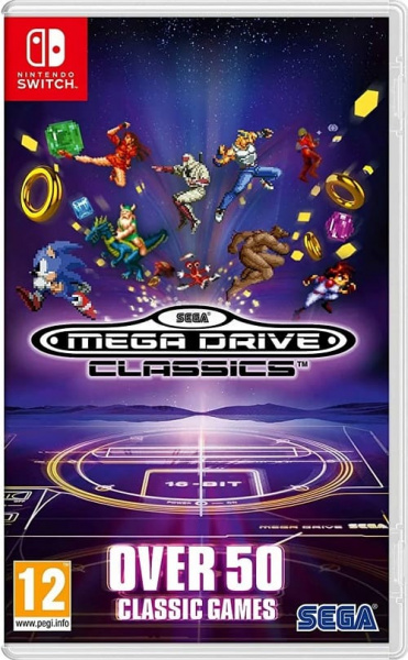 Sega Mega Drive Classics [Nintendo Switch, английская версия, БУ]