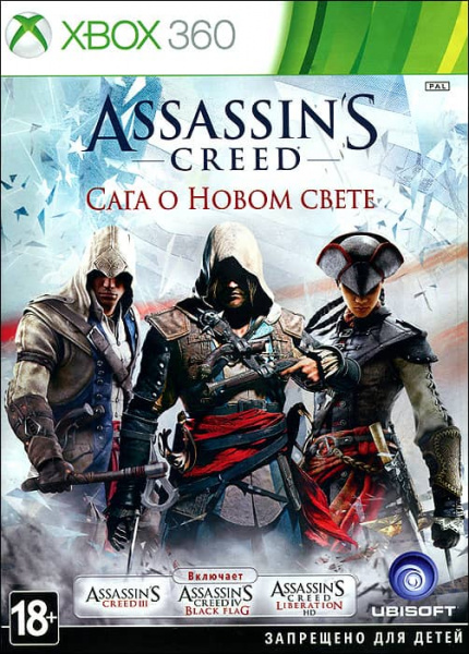 Assassin's Creed: Сага о Новом Свете (Birth of a New World) (Xbox 360, РУС)