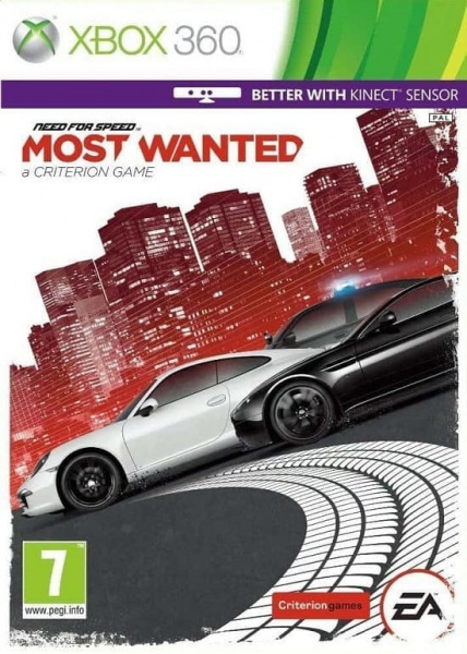 Need For Speed: Most Wanted (Xbox 360, РУС, БУ) (Без обложки)