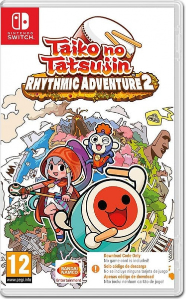 Taiko No Tatsujin: Rhythmic Adventure 2 (код загрузки) (Nintendo Switch, английская версия)