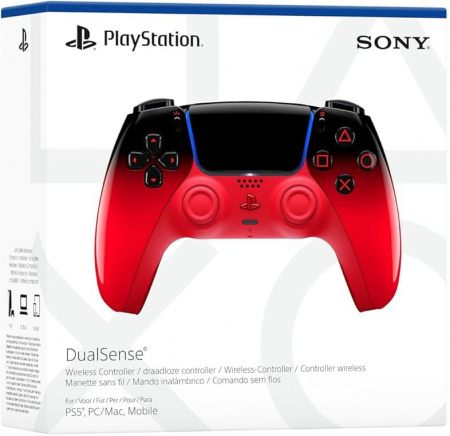 Геймпад Sony DualSense Techno Red (красный техно) (PS5) Геймпад Sony DualSense Techno Red (красный техно) (PS5)