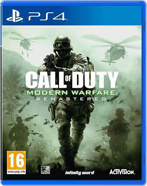Call of Duty: Modern Warfare Remastered (PS4, АНГЛ, БУ)
