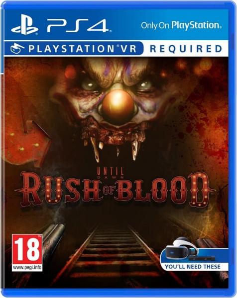 Until Dawn: Rush of Blood (только для PS VR) (PS4, русские субтитры) Until Dawn: Rush of Blood (только для PS VR) (PS4, русские субтитры)