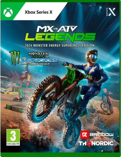 MX vs ATV Legends - 2024 Monster Energy Supercross Edition [Xbox Series X, русские субтитры]