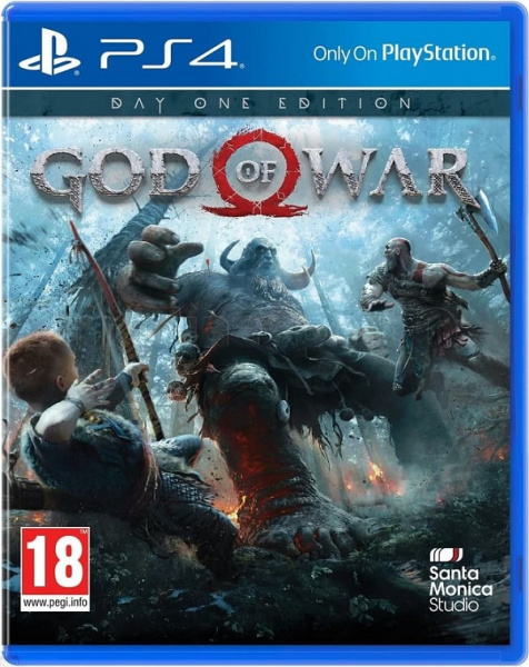 God of War 2018 - Day One Edition (PS4, РУС, БУ)