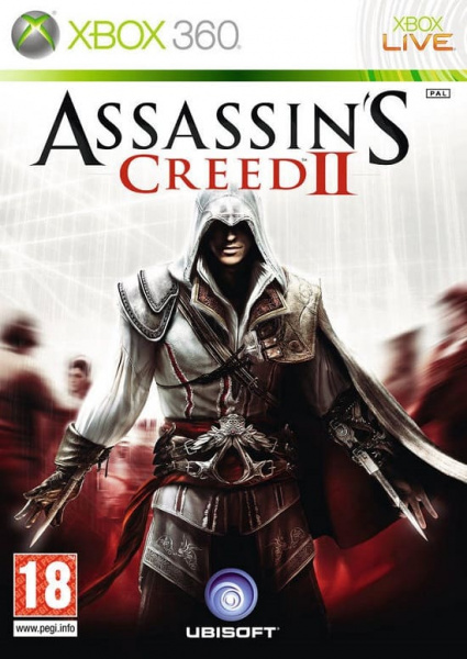 Assassin's Creed II (2) (Xbox 360, РУС, БУ) (Без обложки)