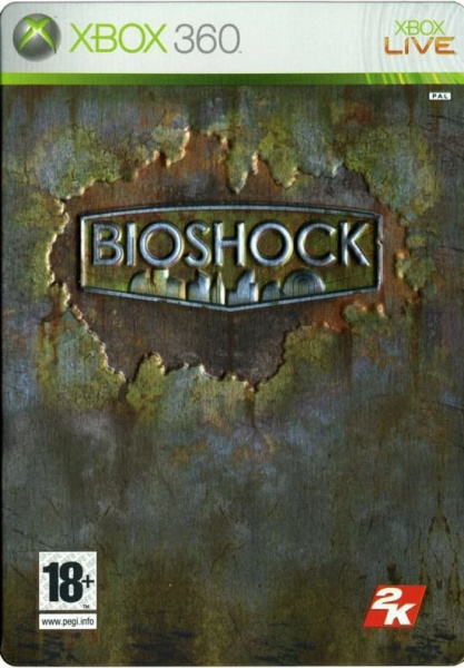 Bioshock Steelbook (Xbox 360, АНГЛ, БУ)
