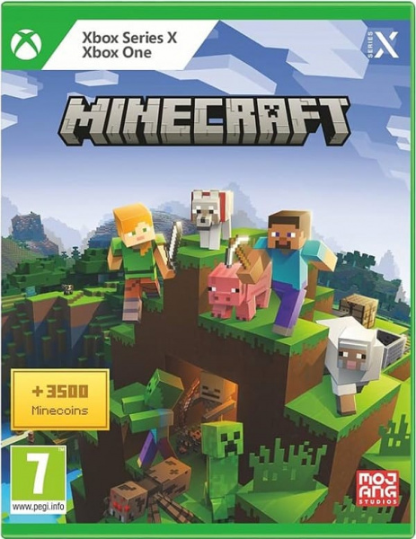Minecraft + 3 500 Minecoins (Xbox One/Series X, русская версия) Minecraft + 3 500 Minecoins (Xbox One/Series X, русская версия)