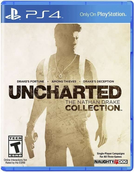 Uncharted: The Nathan Drake Collection (PS4, АНГЛ, БУ)