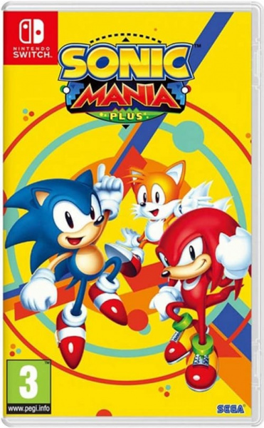 Sonic Mania Plus (Nintendo Switch, английская версия)