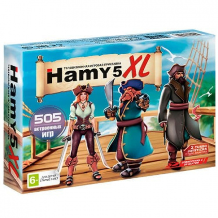 Игровая приставка Hamy 5 HDMI (2в1 8+16 Bit) +505 игр Игровая приставка Hamy 5 HDMI (2в1 8+16 Bit) +505 игр