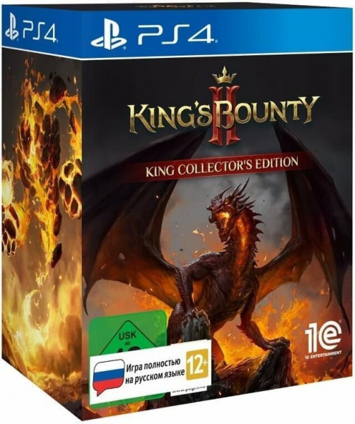 King's Bounty II (2) Королевское коллекционное издание (PS4, русская версия, БУ)