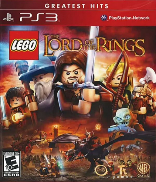 LEGO Lord of the Rings (Greatest Hits) (PS3, английская версия)