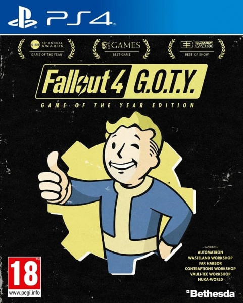 Fallout 4 - Game of the Year Edition (PS4, русские субтитры)
