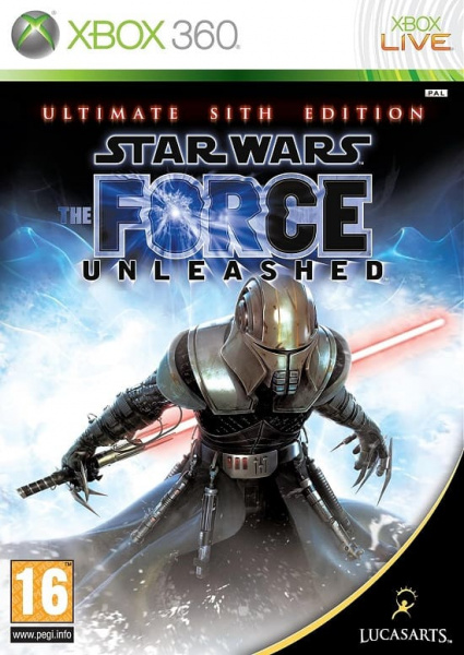Star Wars: Force Unleashed Ultimate Sith Edition (Xbox 360, АНГЛ, БУ)