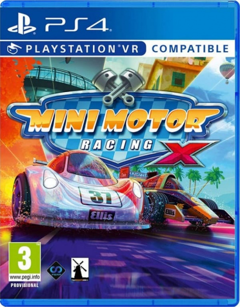 Mini Motor Racing X (с поддержкой PS VR) [PS4, английская версия, БУ]