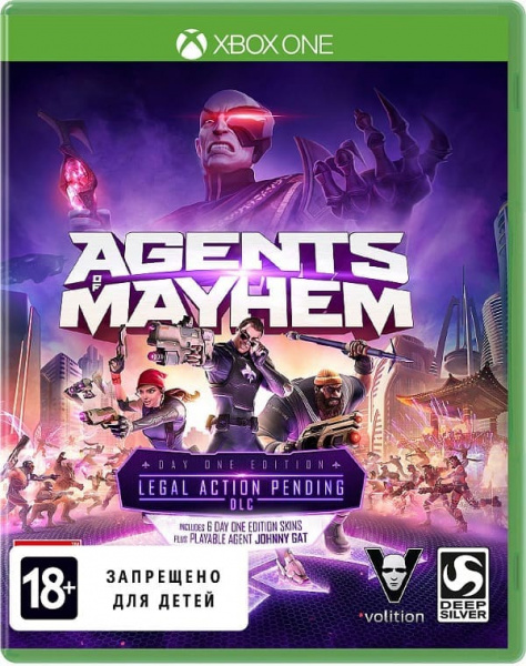 Agents of Mayhem - Day One Edition [Xbox One, русские субтитры]