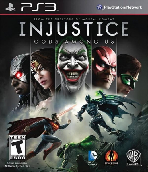 Injustice: Gods Among Us (PS3, АНГЛ, БУ)