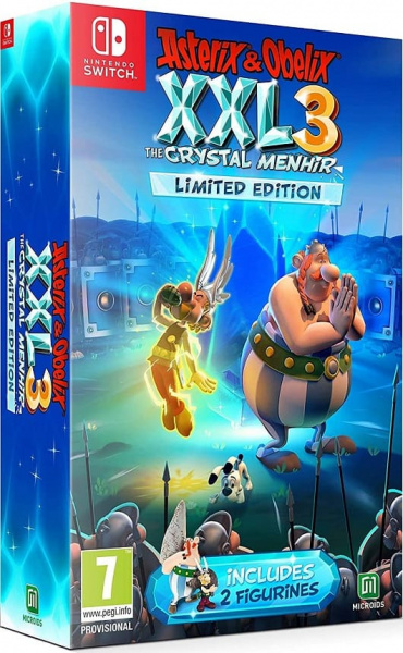 Asterix & Obelix XXL 3 - The Crystal Menhir Limited Edition (Nintendo Switch, РУС, БУ)