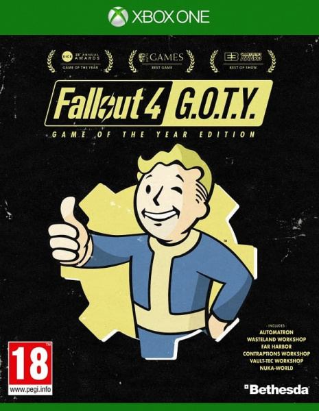 Fallout 4 - Game of the Year Edition (Xbox One, русские субтитры)